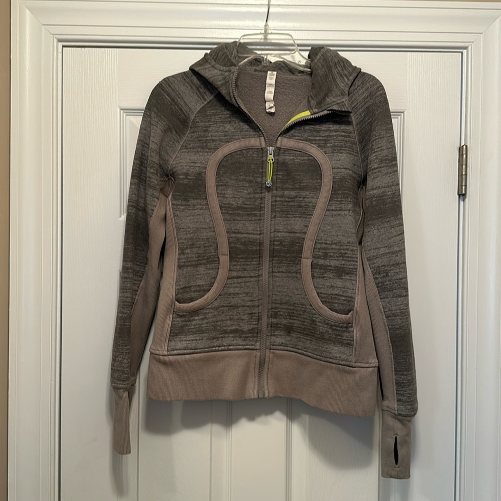 lululemon athletica Gray and Tan Jacket